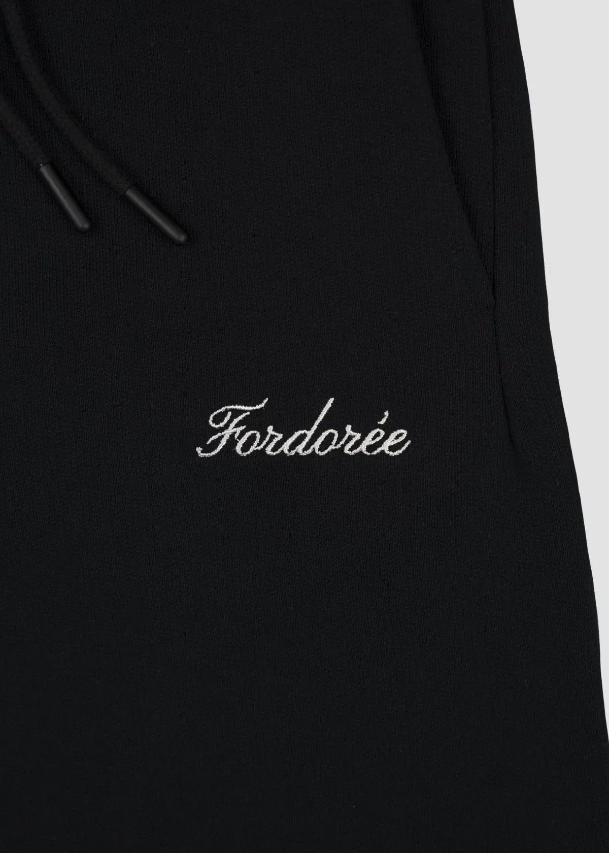 Fordorée Cotton Black Sweatpants