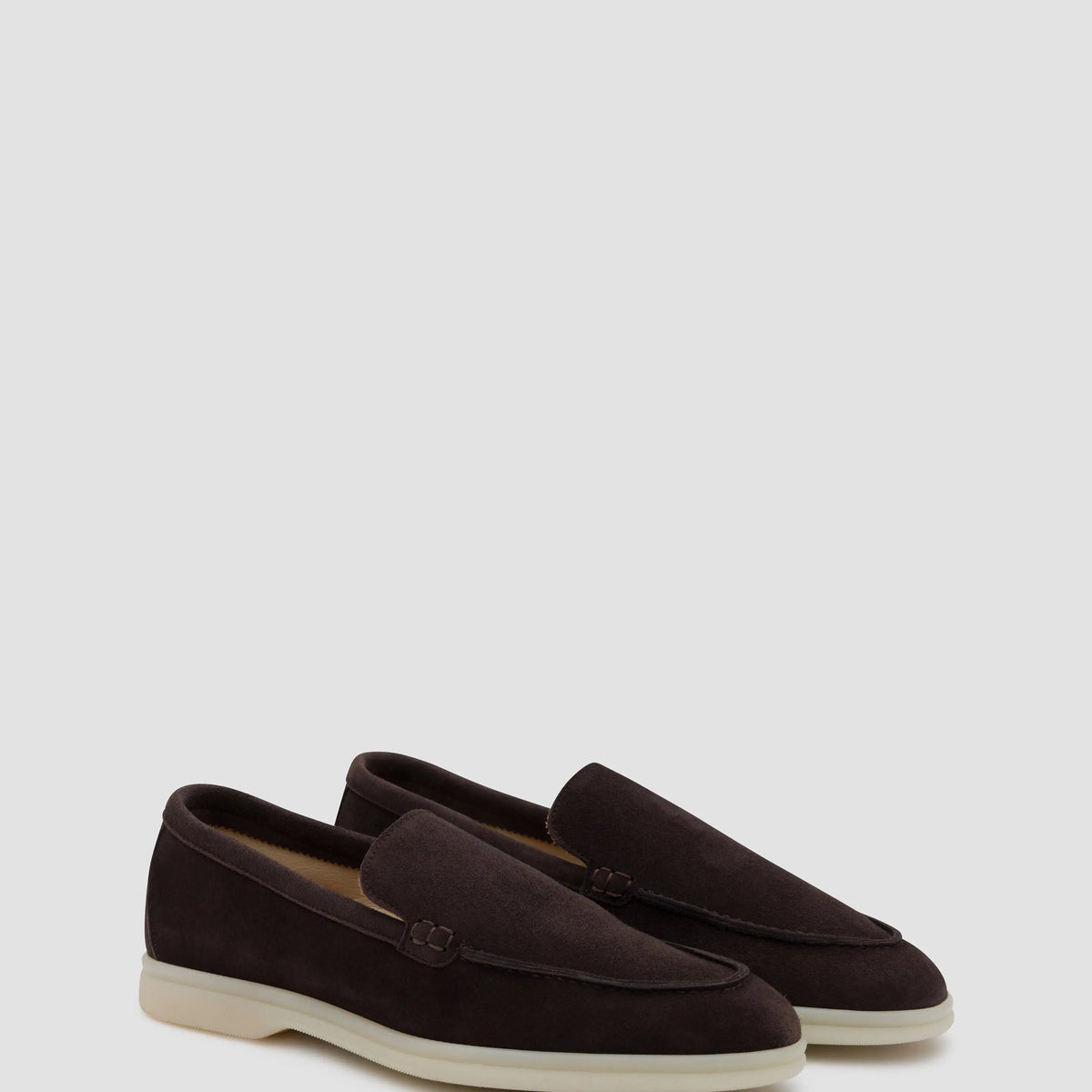 Encore by Fiesso Coffee Suede Loafers FI6249 Coffee Suede Loafers | SPIER & MACKAY main image 2