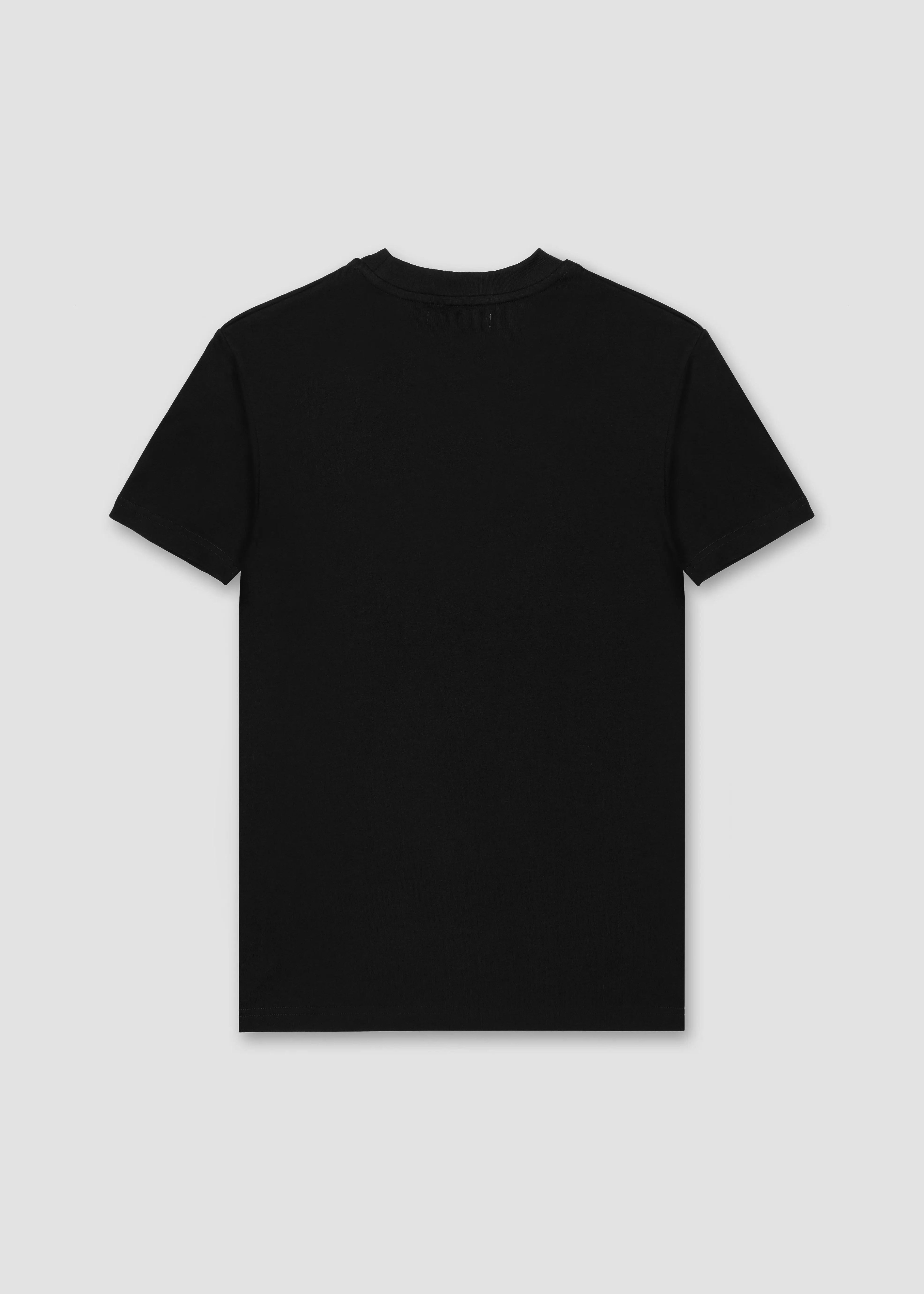 Cotton Logo Black T-Shirt
