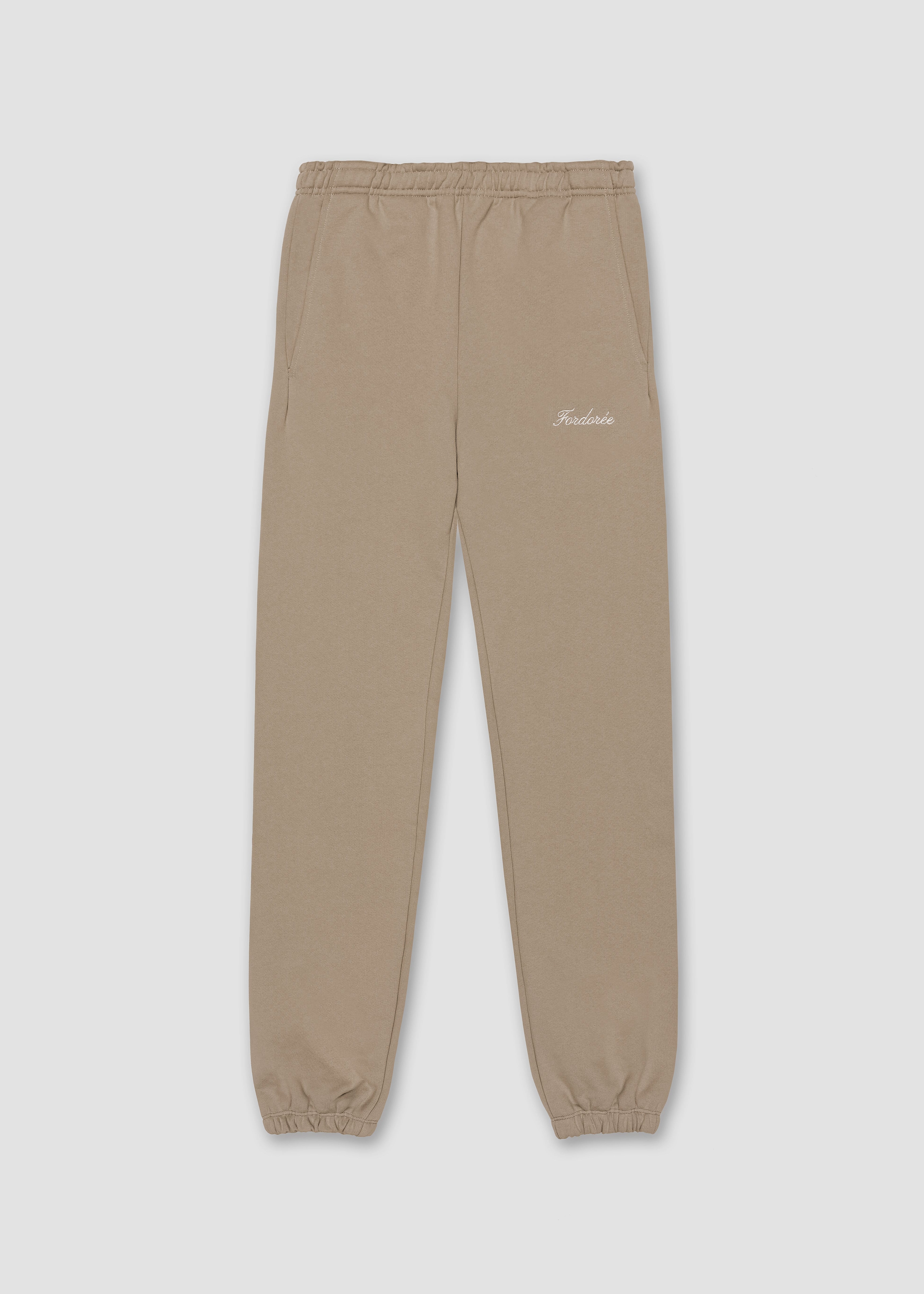 Fordorée Cotton Beige Sweatpants Fordorée