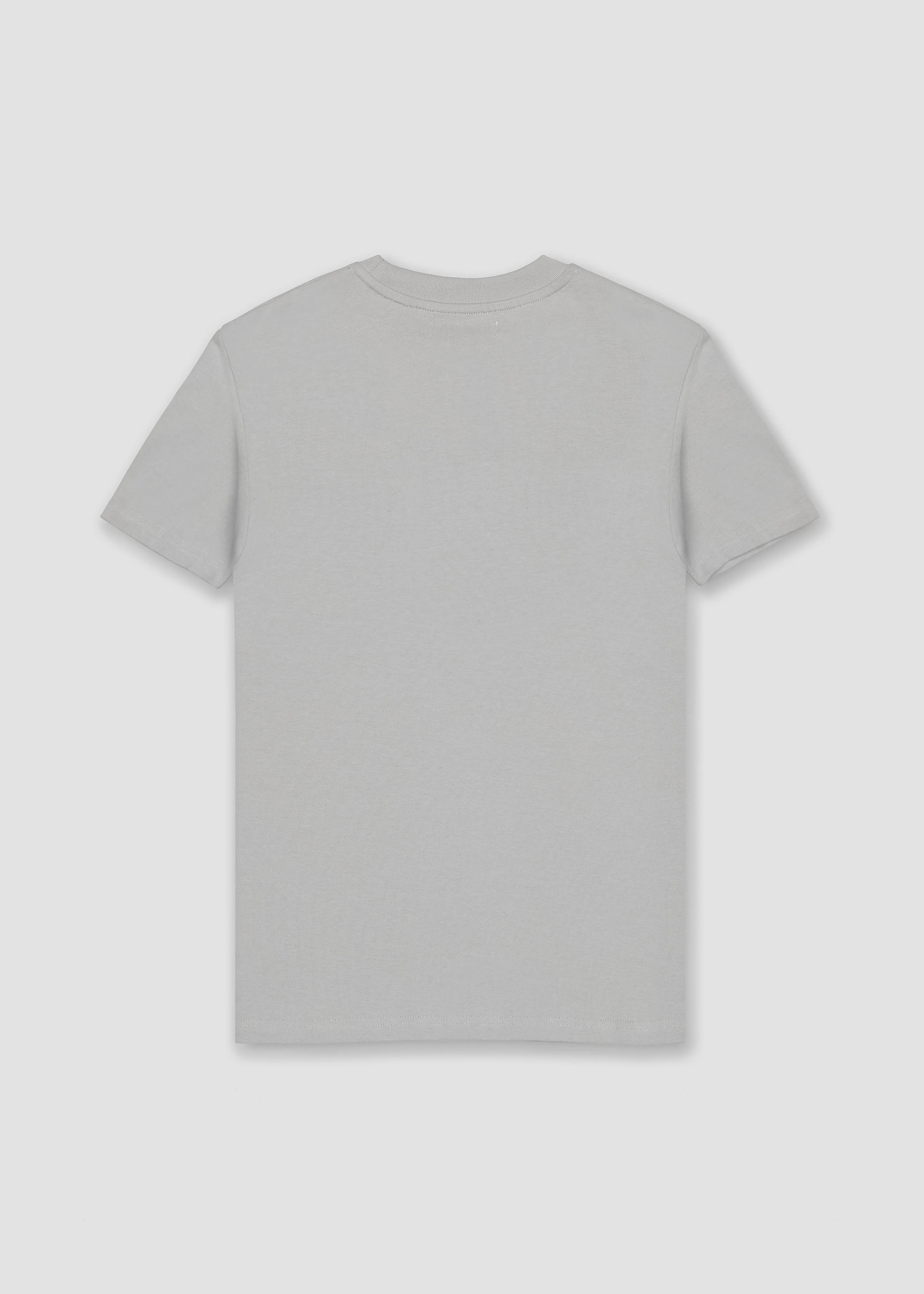 Cotton Logo Light Grey T-Shirt Fordorée
